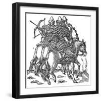 Mounted Muscovite Warriors, 1556-null-Framed Giclee Print