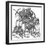 Mounted Muscovite Warriors, 1556-null-Framed Giclee Print