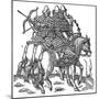 Mounted Muscovite Warriors, 1556-null-Mounted Giclee Print