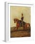 Mounted Officer of 13th Hussars in Full Dress, 19th Century-Henry Thomas Alken-Framed Giclee Print