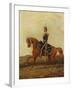 Mounted Officer of 13th Hussars in Full Dress, 19th Century-Henry Thomas Alken-Framed Giclee Print