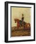 Mounted Officer of 13th Hussars in Full Dress, 19th Century-Henry Thomas Alken-Framed Giclee Print