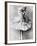 Mounted Original Postcard Portrait of Celebrated Russian Ballerina Anna Pavlova in Full Costume-null-Framed Premium Photographic Print