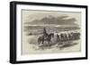 Mounted Policeman for the Crimea, Soldiers Dragging Stores to the Camp-null-Framed Premium Giclee Print