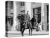 Mounted Policeman, New York, N.Y.-null-Stretched Canvas