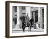 Mounted Policeman, New York, N.Y.-null-Framed Photo