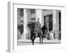 Mounted Policeman, New York, N.Y.-null-Framed Photo