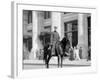 Mounted Policeman, New York, N.Y.-null-Framed Photo