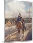 Mounted Postman in the Australian Outback-Percy F.s. Spence-Mounted Art Print