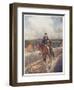 Mounted Postman in the Australian Outback-Percy F.s. Spence-Framed Art Print