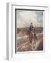 Mounted Postman in the Australian Outback-Percy F.s. Spence-Framed Art Print