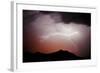 Mountian Lightning-Douglas Taylor-Framed Photographic Print