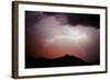 Mountian Lightning-Douglas Taylor-Framed Photographic Print