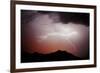 Mountian Lightning-Douglas Taylor-Framed Photographic Print