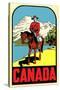 Mountie Decal-null-Stretched Canvas