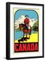 Mountie Decal-null-Framed Art Print