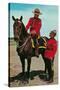 Mounties Talking-null-Stretched Canvas