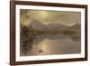 Mounts Katahdin and Turner from Lake Katahdin, Maine-Frederic Edwin Church-Framed Giclee Print