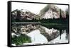 Mounts Rundle and Tunnel, Banff, Alberta, Canada, C1920S-null-Framed Stretched Canvas