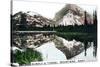 Mounts Rundle and Tunnel, Banff, Alberta, Canada, C1920S-null-Stretched Canvas