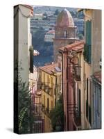 Moure Place, Old Town, Collioure, Roussillon, Cote Vermeille, France, Europe-Thouvenin Guy-Stretched Canvas