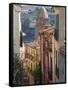 Moure Place, Old Town, Collioure, Roussillon, Cote Vermeille, France, Europe-Thouvenin Guy-Framed Stretched Canvas