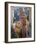 Moure Place, Old Town, Collioure, Roussillon, Cote Vermeille, France, Europe-Thouvenin Guy-Framed Photographic Print