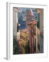 Moure Place, Old Town, Collioure, Roussillon, Cote Vermeille, France, Europe-Thouvenin Guy-Framed Photographic Print