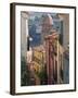 Moure Place, Old Town, Collioure, Roussillon, Cote Vermeille, France, Europe-Thouvenin Guy-Framed Photographic Print