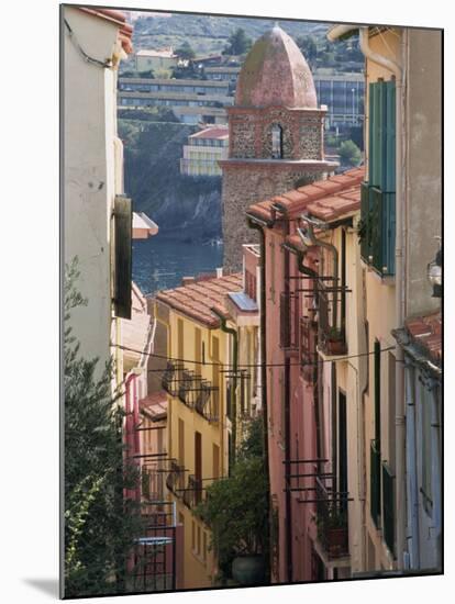 Moure Place, Old Town, Collioure, Roussillon, Cote Vermeille, France, Europe-Thouvenin Guy-Mounted Photographic Print