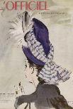 L'Officiel - Chapeaux d'Automne, Tissus d'Hiver-Mourgue-Art Print