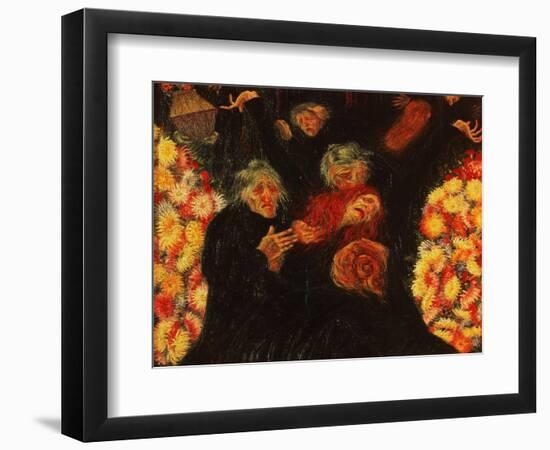 Mourning, 1910-Umberto Boccioni-Framed Giclee Print