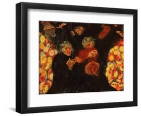 Mourning, 1910-Umberto Boccioni-Framed Giclee Print