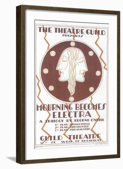 Mourning Becomes Electra-null-Framed Art Print