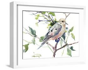 Mourning Dove-Suren Nersisyan-Framed Art Print
