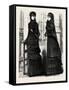 Mourning Toilettes, Fashion, 1882-null-Framed Stretched Canvas