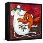 Mouse and Robin-Maylee Christie-Framed Stretched Canvas