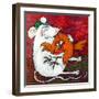 Mouse and Robin-Maylee Christie-Framed Giclee Print