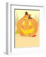 Mouse and the Creature - Humpty Dumpty-Rob McClurkan-Framed Giclee Print