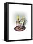 Mouse and Windsor-J Hovenstine Studios-Framed Stretched Canvas