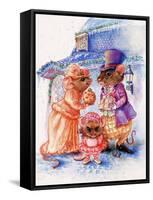 Mouse Christmas Gifts-Judy Mastrangelo-Framed Stretched Canvas