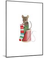 Mouse on Spool-J Hovenstine Studios-Mounted Giclee Print