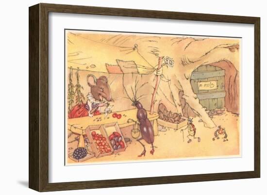 Mouse's General Store-null-Framed Art Print