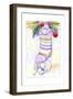 Mouse Stocking-Jennifer Zsolt-Framed Giclee Print