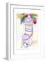 Mouse Stocking-Jennifer Zsolt-Framed Giclee Print