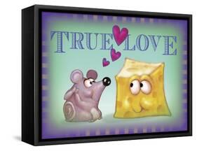 Mouse Valentine-Margaret Wilson-Framed Stretched Canvas