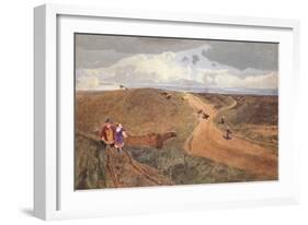 Mousehold Heath, Norwich, C.1810-John Sell Cotman-Framed Giclee Print