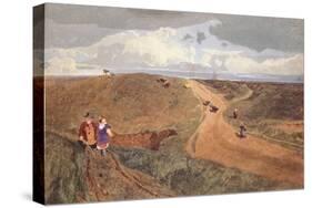 Mousehold Heath, Norwich, C.1810-John Sell Cotman-Stretched Canvas