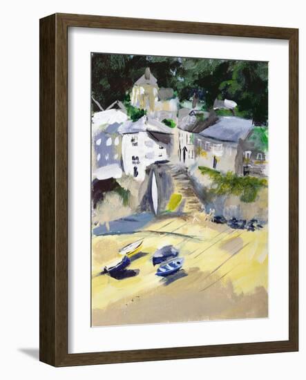 Mousehole, Cornwall, 2005-Sophia Elliot-Framed Giclee Print