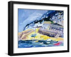 Mousehole, Cornwall, 2005-Sophia Elliot-Framed Giclee Print